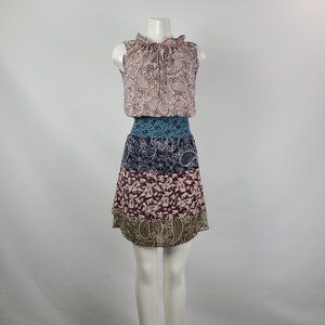 Cabi Dani Sleeveless Paisley Dress Size XS